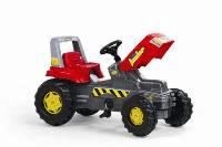 Butien kinder speelgoed tractor trapauto rood