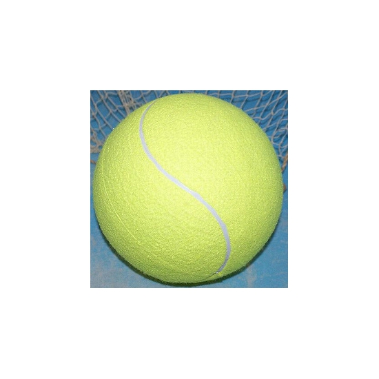 1x grote tennisballen xxl 22 cm buitenspeelgoed