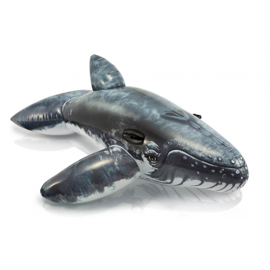 Opblaasbare walvis met handgrepen