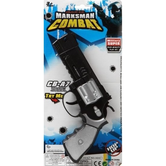 Speelgoed pistool combat politie 35 cm