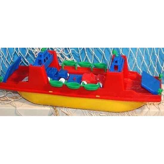 Veerboot speelgoed bootje 31 cm