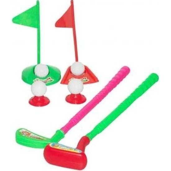 Golfen speelgoed set midgetgolf voor 2 personen