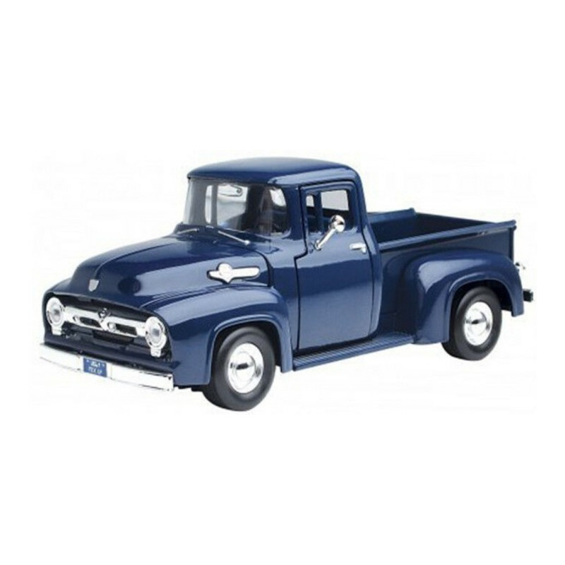 Speelgoedauto ford f 100 1956 blauw 1 24 19 5 x 8 x 6 cm